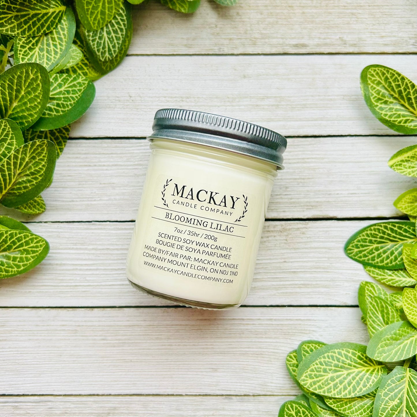 Blooming Lilac Small Mason Jar