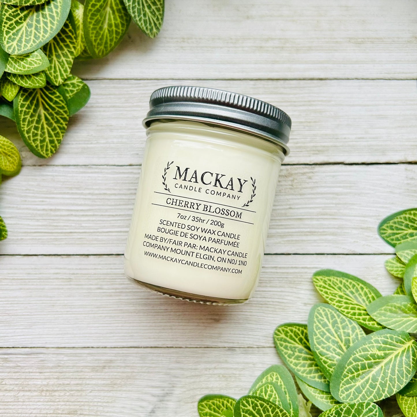 Cherry Blossom Small Mason Jar