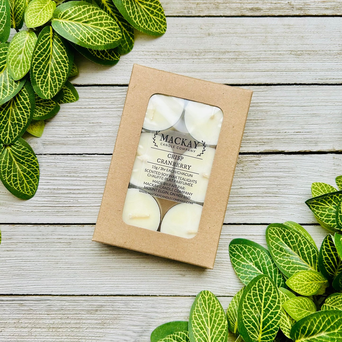 Crisp Cranberry Tealights
