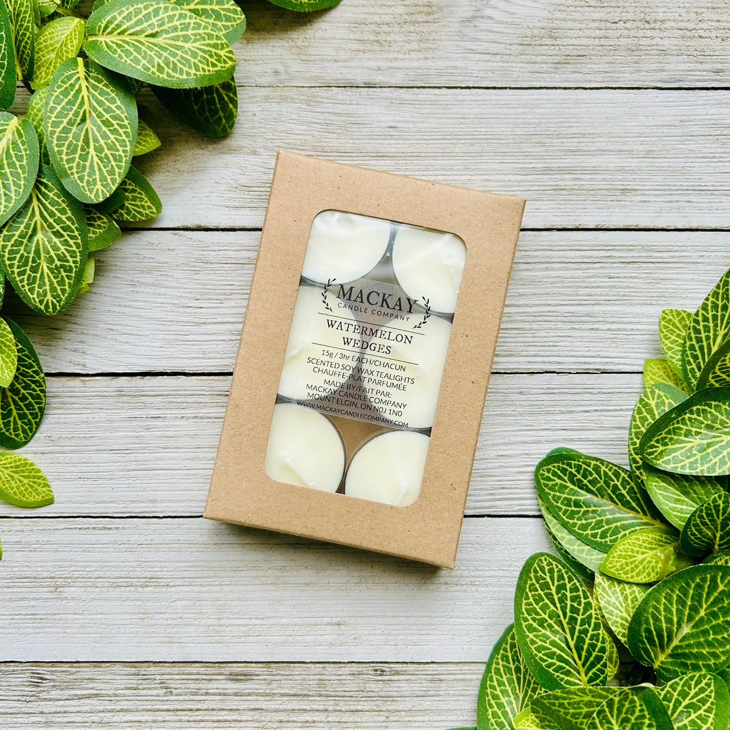 Watermelon Wedges Tealights