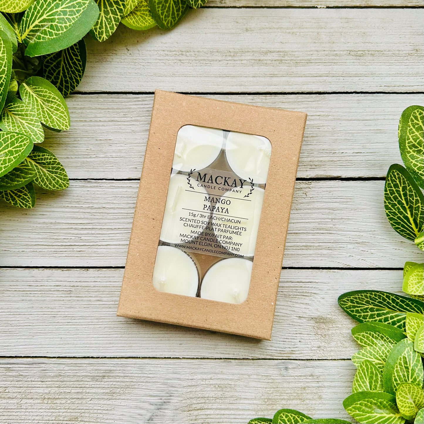 Mango Papaya Tealights