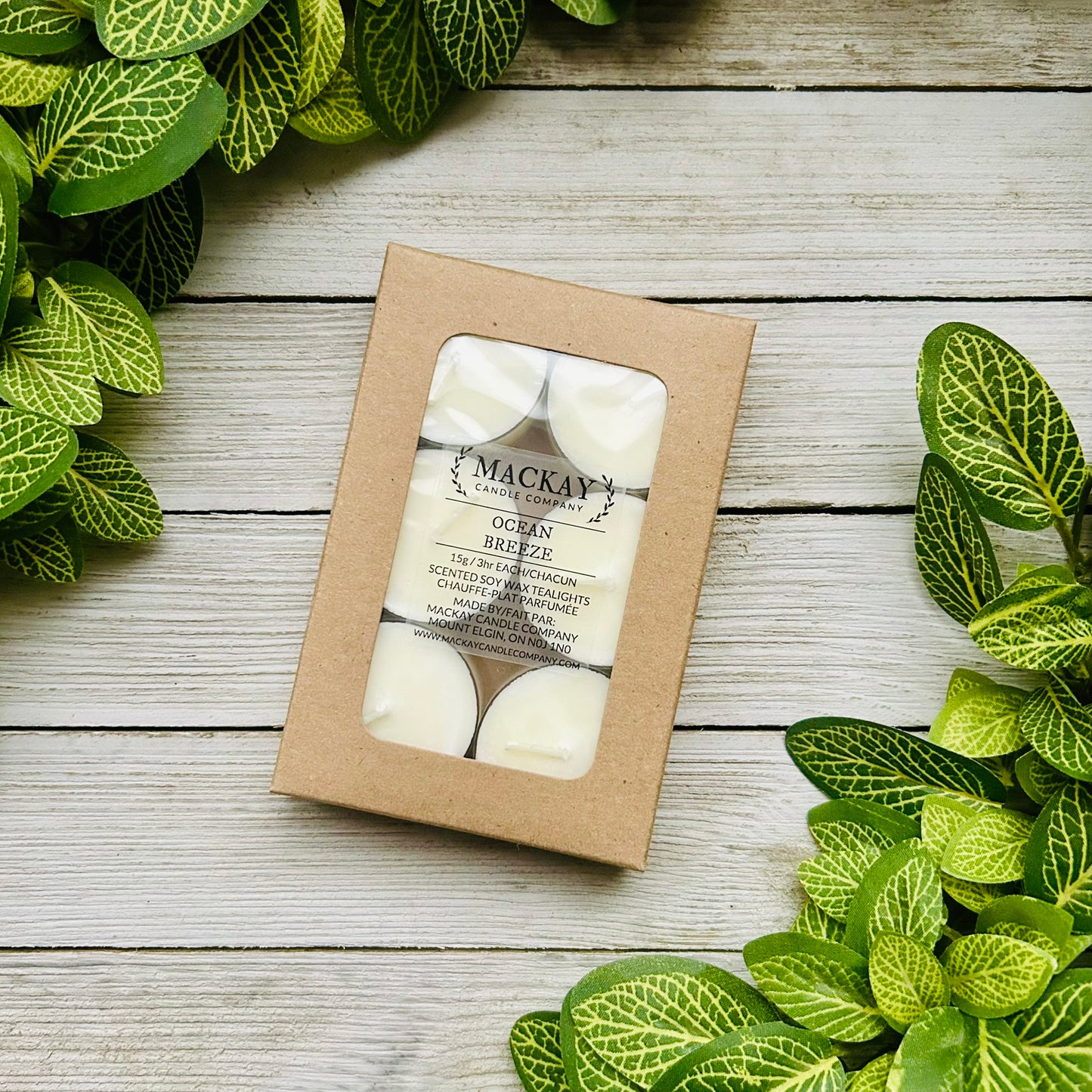 Ocean Breeze Tealights