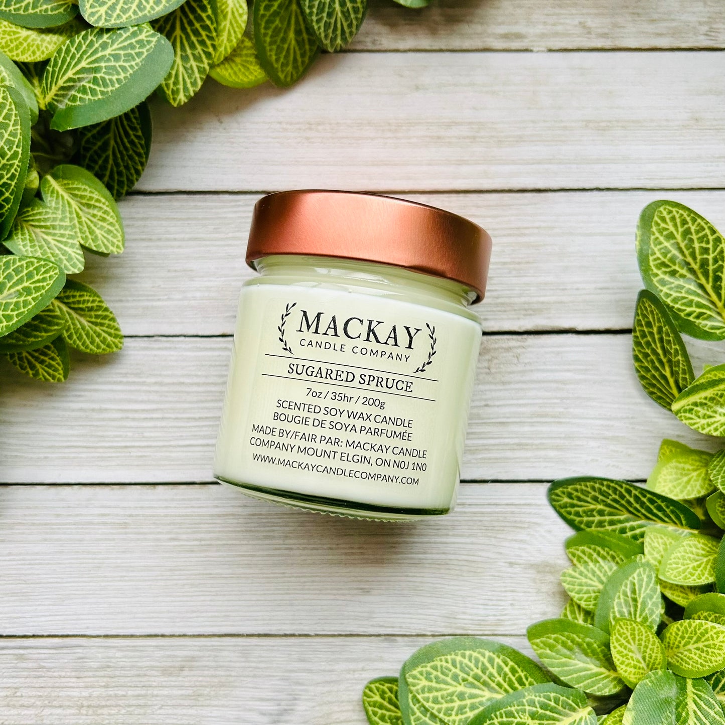 Sugared Spruce Medium Library Jar