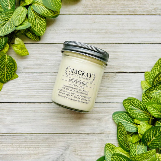 Citrus Sage Small Mason Jar