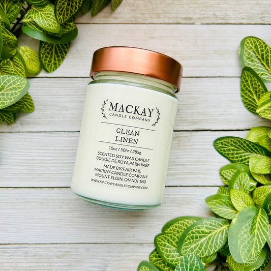 Clean Linen Large Library Jar