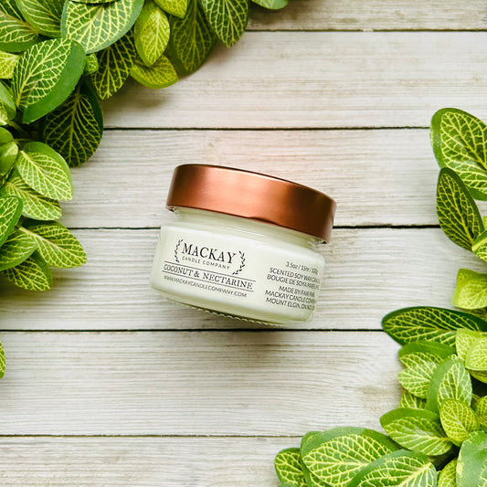 Coconut & Nectarine Small Library Jar