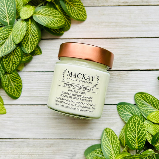 Crisp Cranberry Medium Library Jar