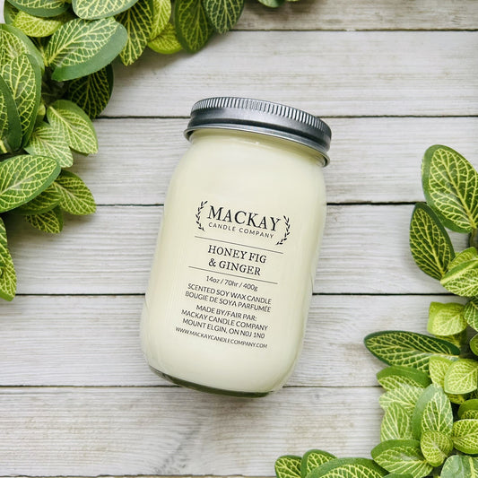 Honey Fig & Ginger Large Mason Jar