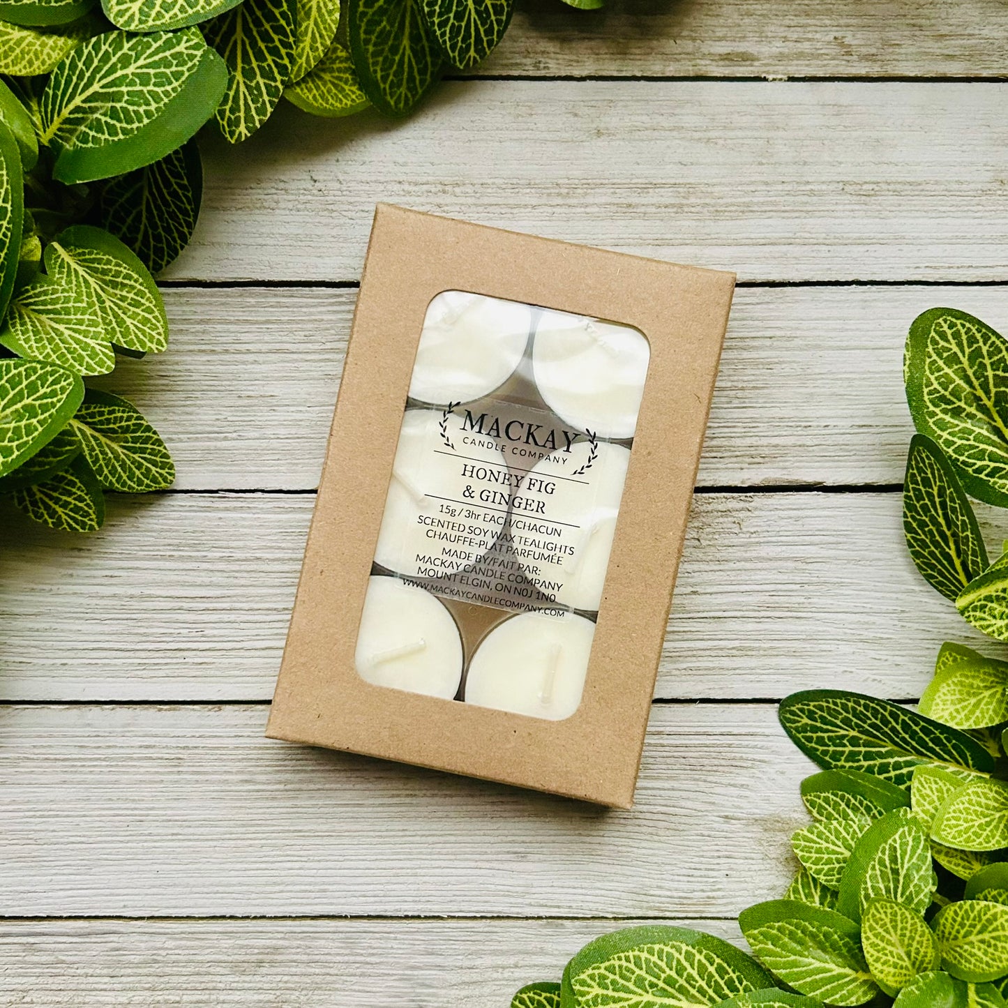 Honey Fig & Ginger Tealights