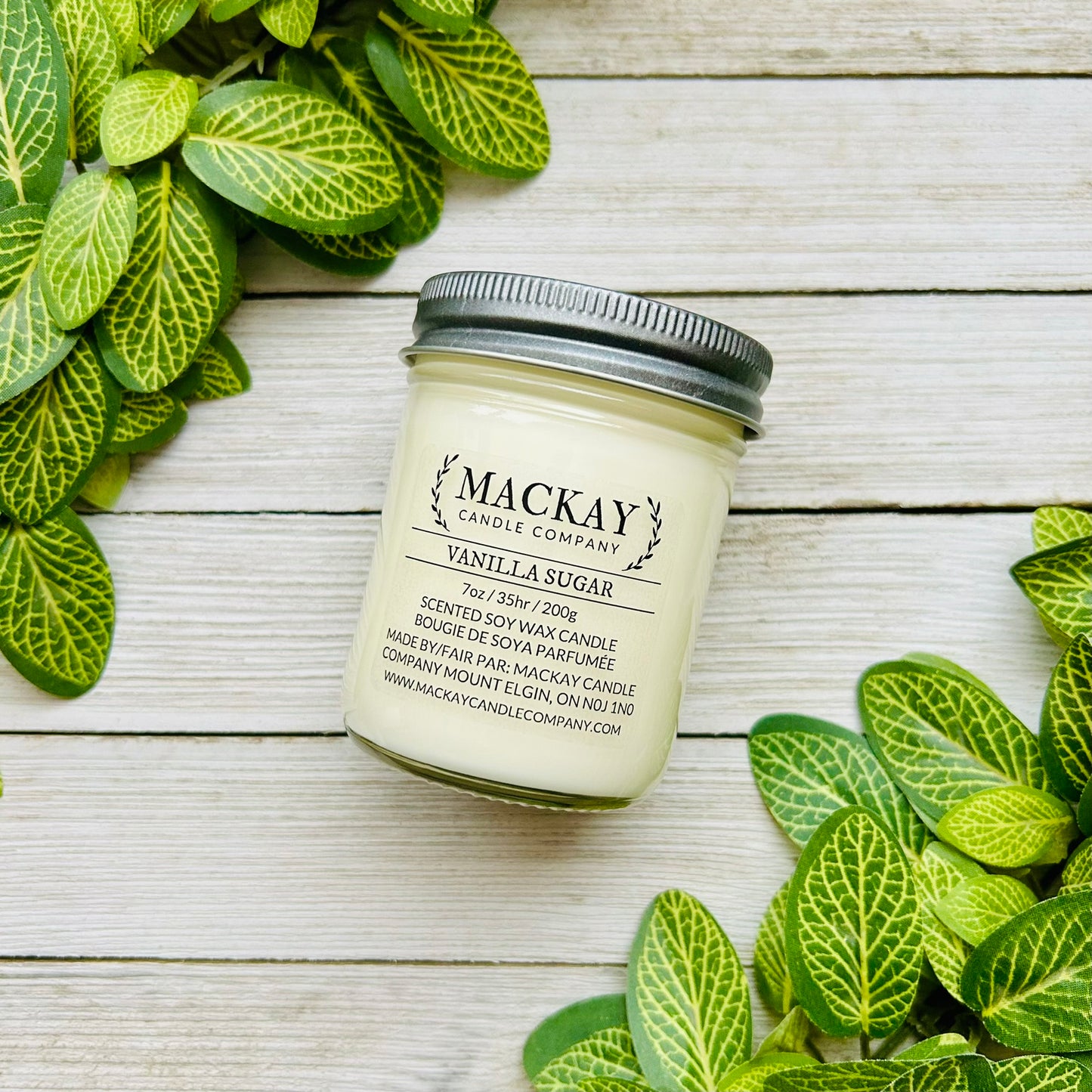 Vanilla Sugar Small Mason Jar