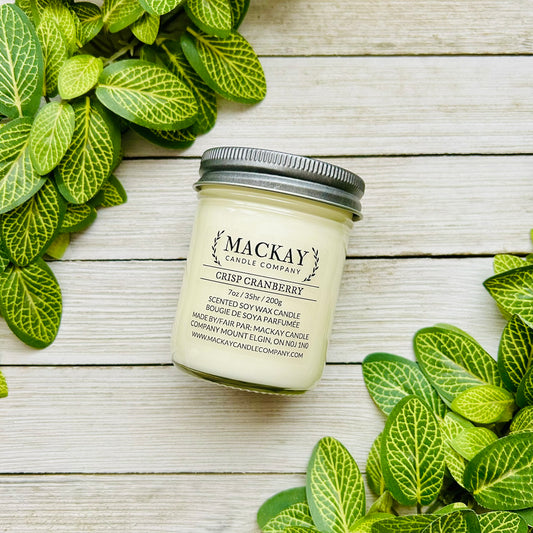 Crisp Cranberry Small Mason Jar