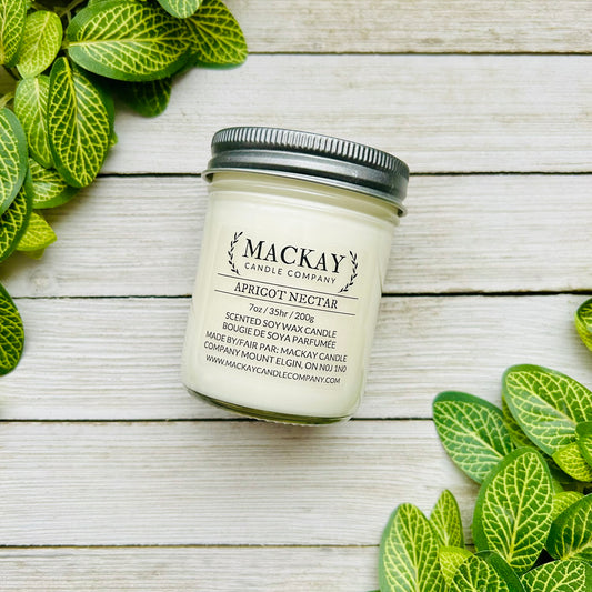 Apricot Nectar Small Mason Jar