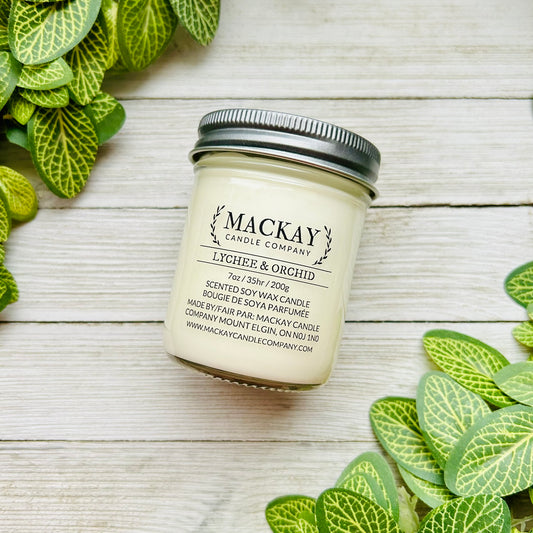 Lychee & Orchid Small Mason Jar