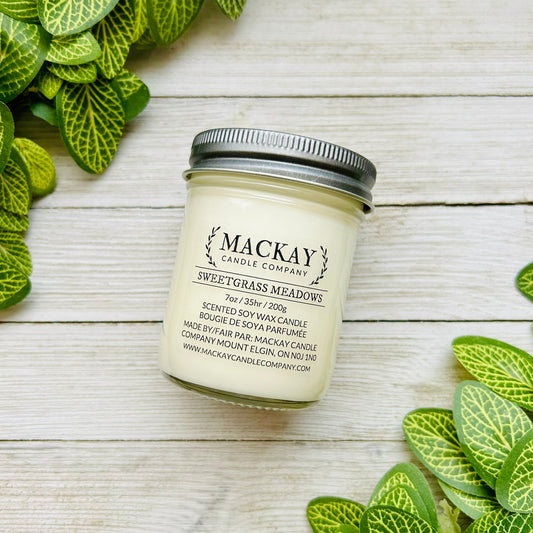 Sweetgrass Meadows Small Mason Jar