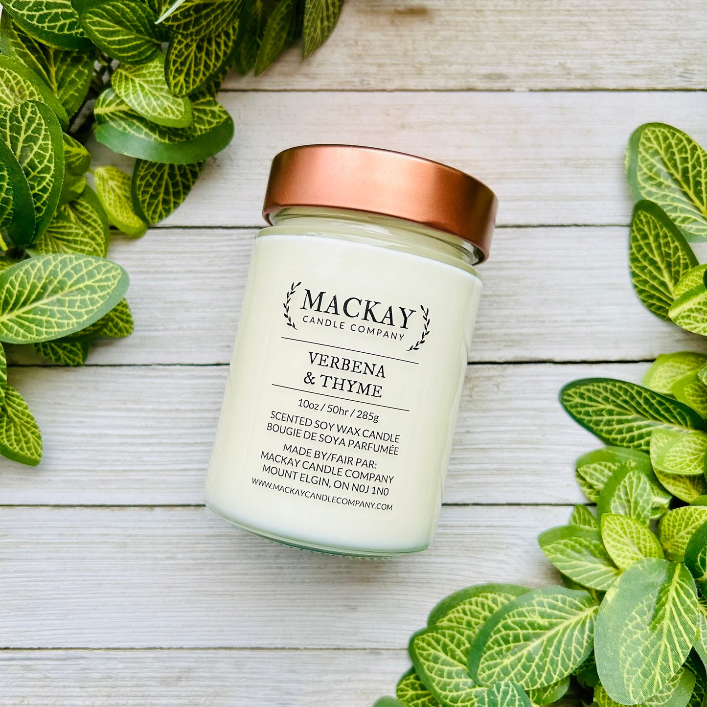 Verbena & Thyme Large Library Jar