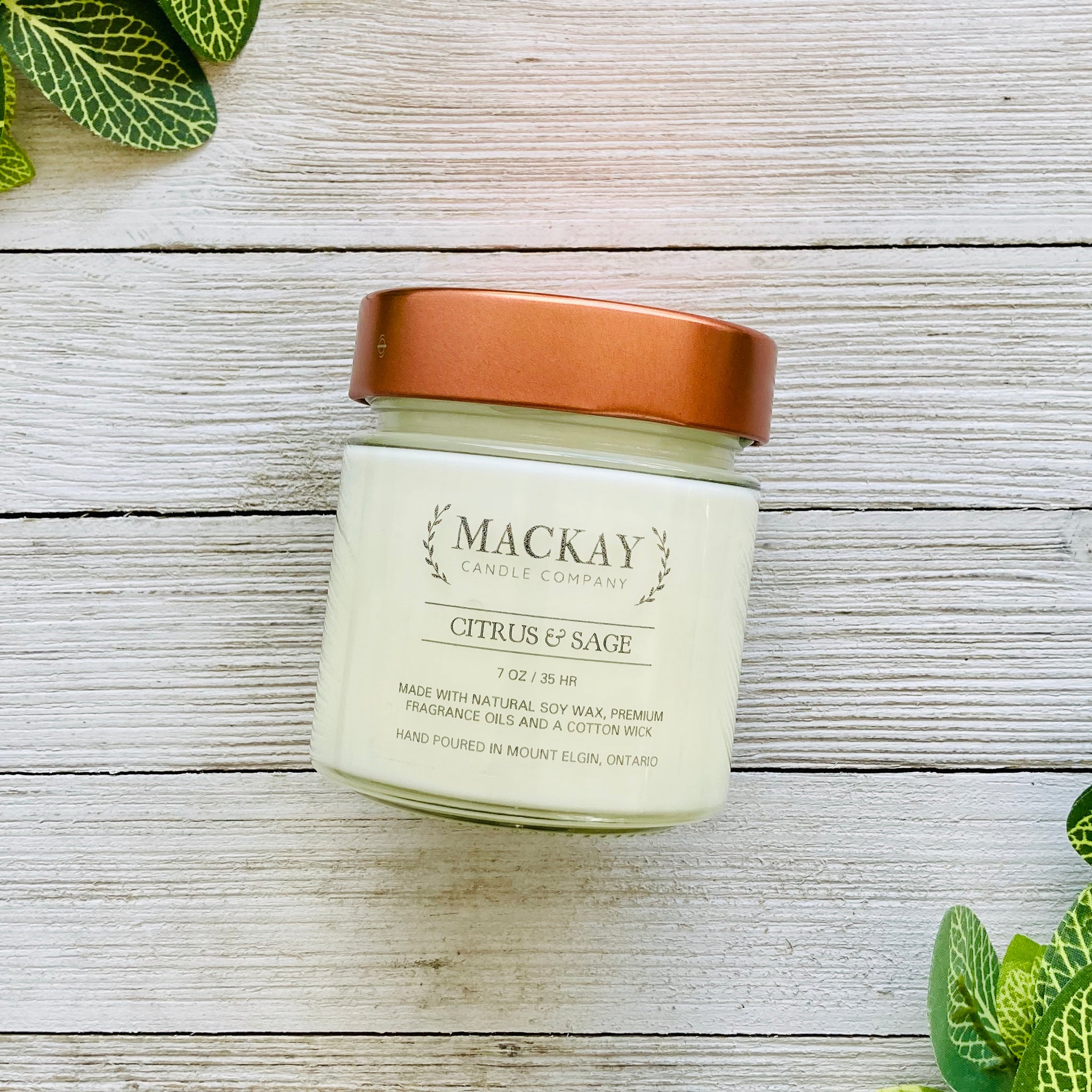 Citrus & Sage Medium Library Jar