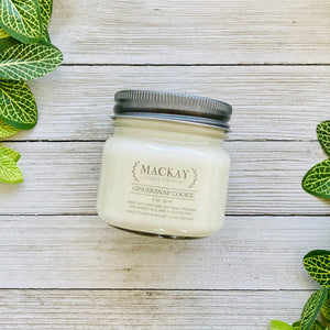 Gingersnap Cookie Small Mason Jar