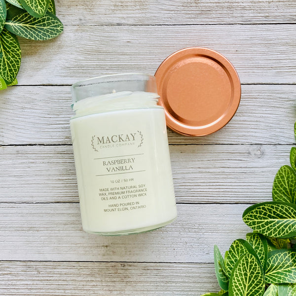 Raspberry Vanilla Large Library Jar