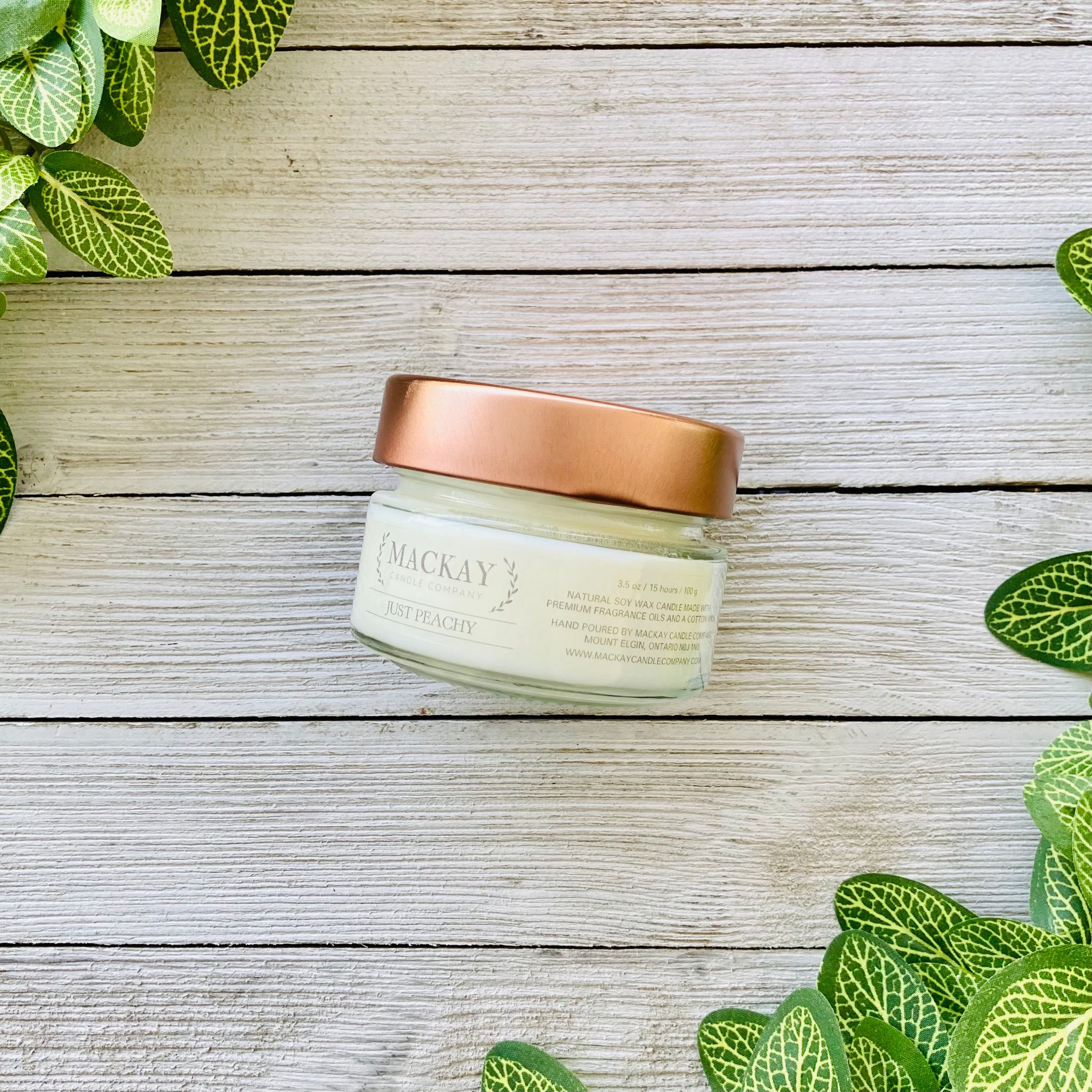 Just Peachy Small Library Jar